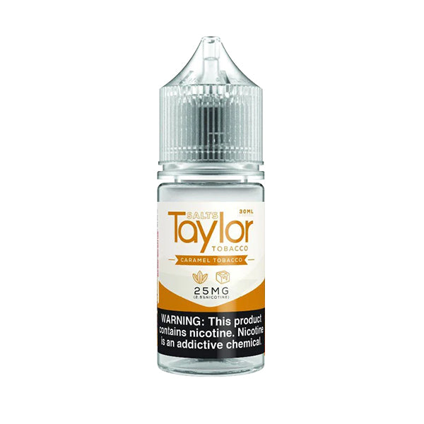 Taylor Salt Series E-Liquid 30mL (Salt Nic) | 25mg Caramel Tobacco