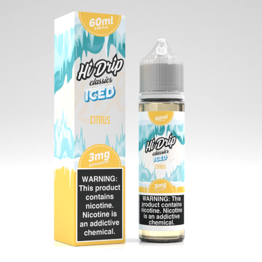Hi-Drip Classics 60mL (Freebase) | Citrus Iced with Packaging