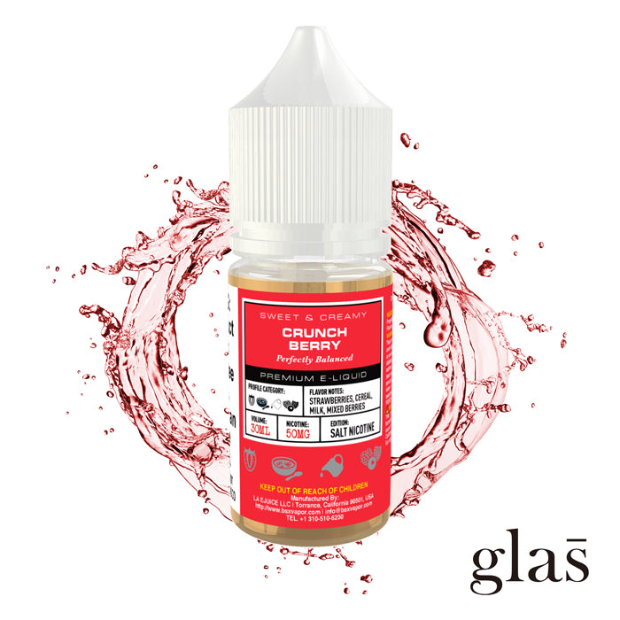 GLAS BSX TFN Salt Series E-Liquid| 30mL (Salt Nic) Crunch Berry