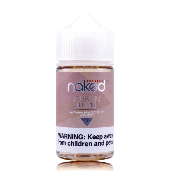 Naked 100 E-Liquid 60mL | PMTA Submitted (Freebase) | Cuban Blend