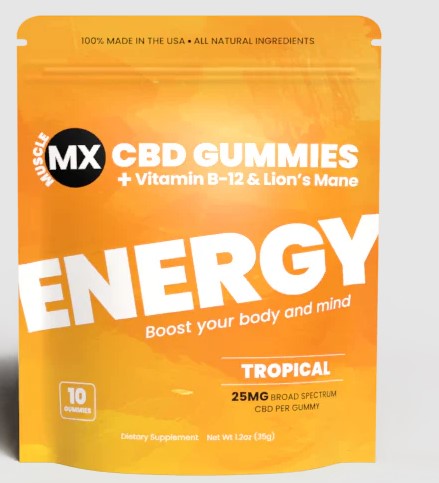 MUSCLE MX CBD ENERGY 10/5 GUMMIES