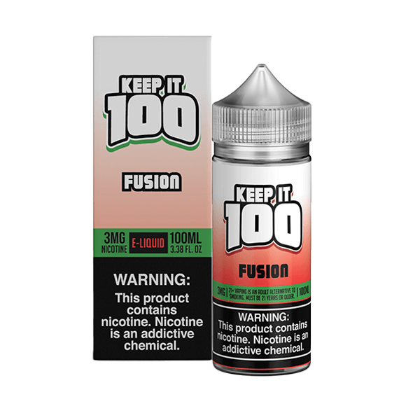 Keep It 100 TFN Series E-Liquid 6mg | 100mL (Freebase) Fusion with Packaging