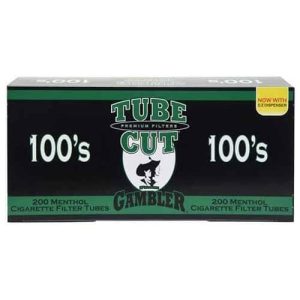 TUBE CUT TUBES 100'S MENTHOL