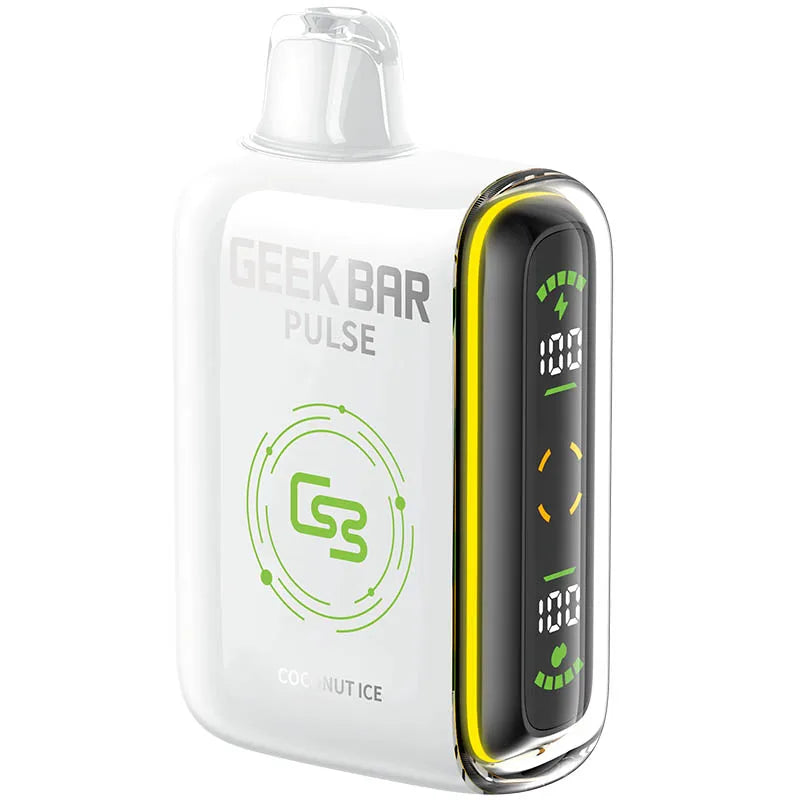 Geek Bar Pulse Disposable 15000 Puffs 16mL 50mg | MOQ 5 Coconut Milk Ice