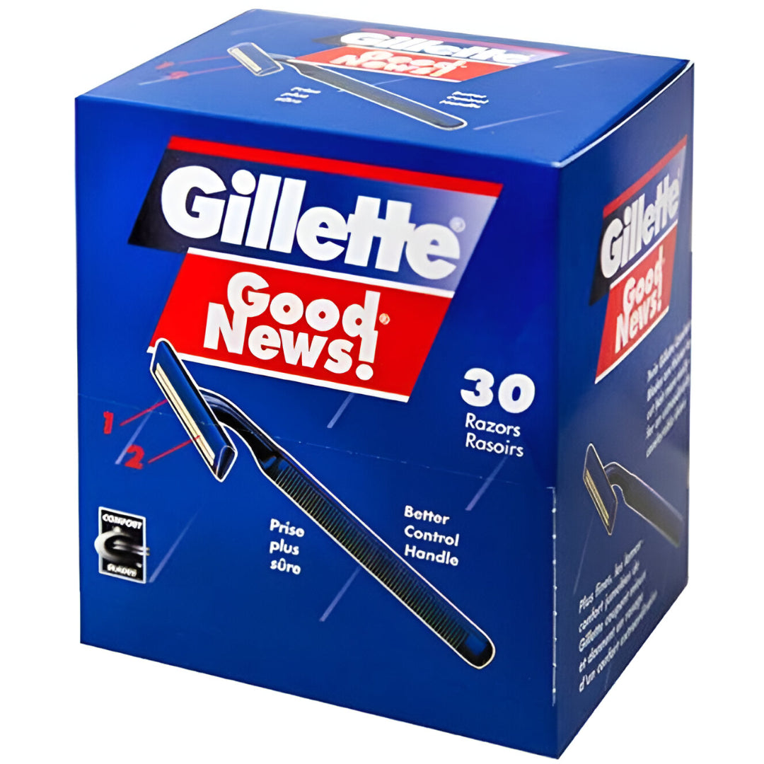GILLETTE GOOD NEWS TWIN COMFORT BLADES 30CT