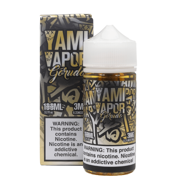 Yami Vapor Series E-Liquid 100mL | 3mg Gorudo with packaging