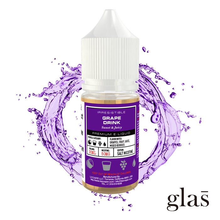 GLAS BSX TFN Salt Series E-Liquid | 30mL (Salt Nic) Grape Drink
