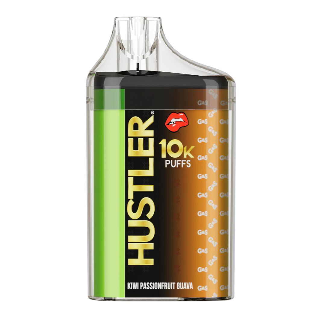Hustler Kiss 10K Puffs 5% 5CT | Kiwi Passionfruit Guava