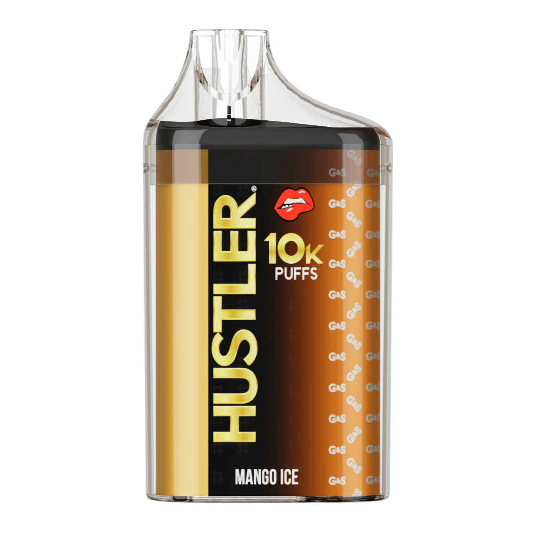 Hustler Kiss 10K Puffs 5% 5CT | Mango Ice