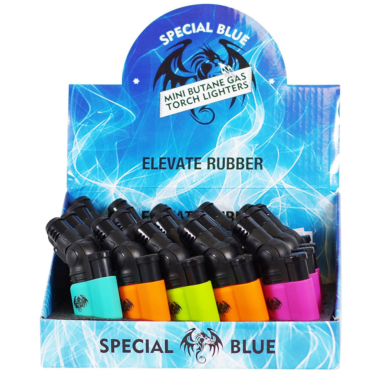 Special Blue Mini Torch 20ct Rubber
