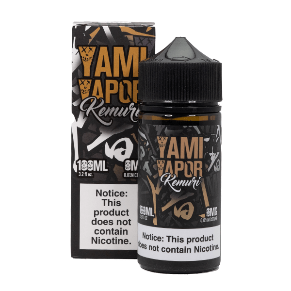 Yami Vapor Series E-Liquid 100mL | 3mg Kemuri with packaging