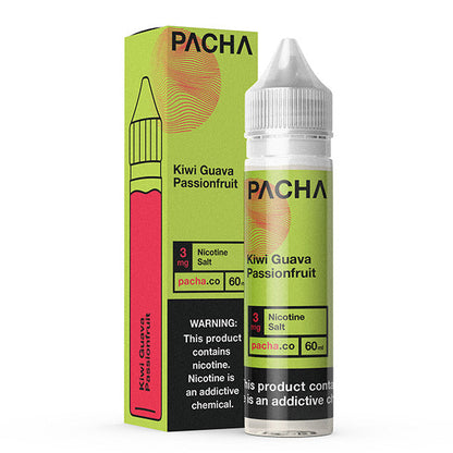 Pachamama TFN Series E-Liquid | 60mL (Freebase) Kiwi Guava Passionfruit with Packaging