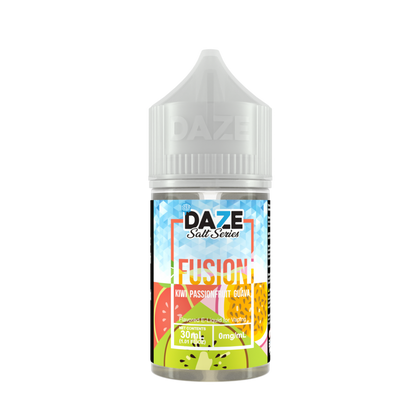 7Daze Fusion Salt Series E-Liquid 30mL (Salt Nic) | Kiwi Passionfruit Guava Iced