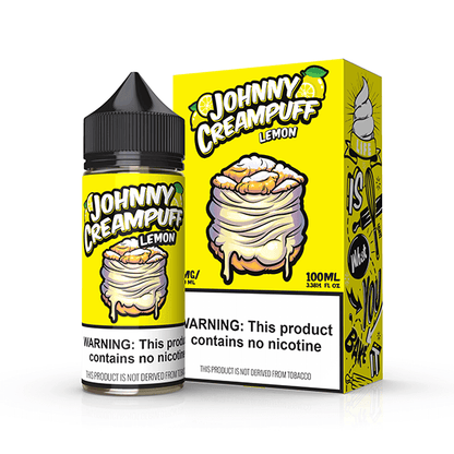 Tinted Brew Johnny Creampuff TFN Series E-Liquid 100mL | 0mg Lemon with packaging