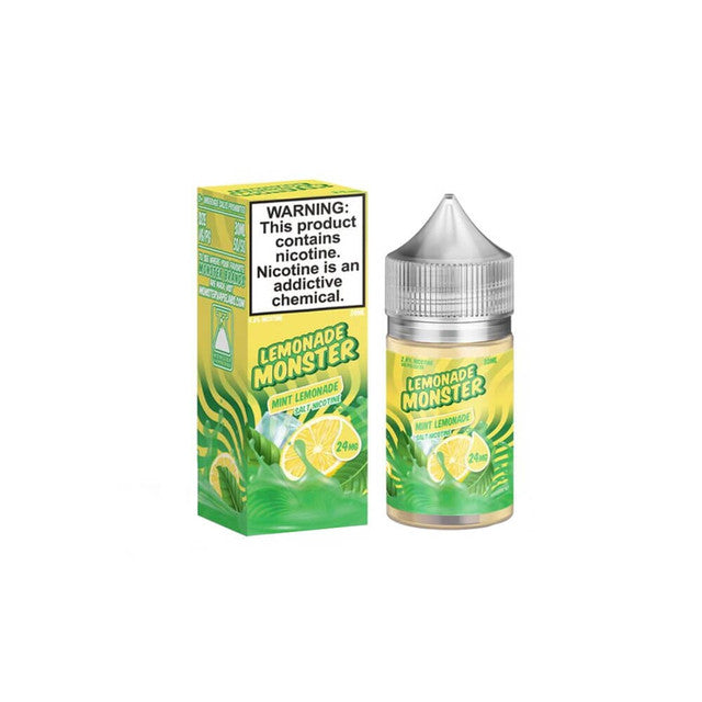 Jam Monster Salt Series E-Liquid 30mL Lemonade Mint with packaging
