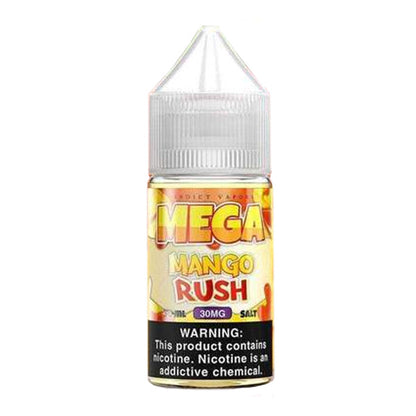 Mega E-Liquids Salt Series E-Liquid 30mL | 30mg Mango Rush Bottle