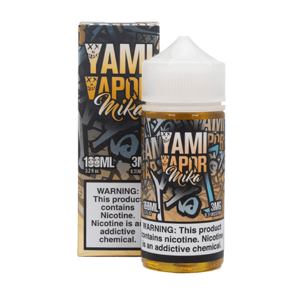 Yami Vapor Series E-Liquid 100mL | 3mg Mika with packaging