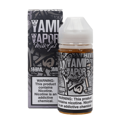 Yami Vapor Series E-Liquid 100mL | 3mg Milkgat with packaging