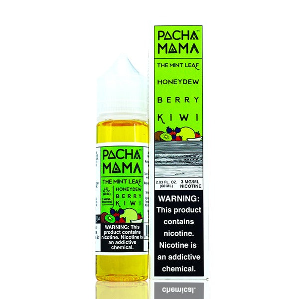 Pachamama TFN Series E-Liquid | 60mL (Freebase) The Mint Leaf with Packaging