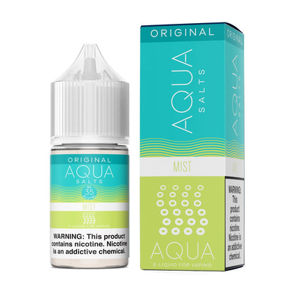 Aqua Salt Series E-Liquid 30mL (Salt Nic) |  Mist Original with packaging