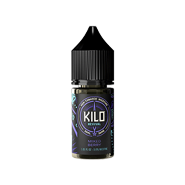 Kilo Revival TFN Salt Series E-Liquid 30mL Mixed Berry Bottle