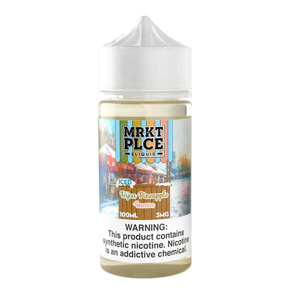 MRKT PLCE Series E-Liquid 100mL (Freebase) | Iced Feijoa Pineapple Guava