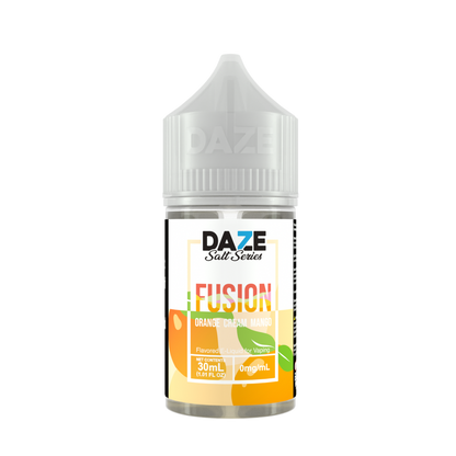 7Daze Fusion Salt Series E-Liquid 30mL (Salt Nic) | Orange Cream Mango