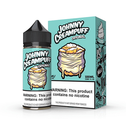Tinted Brew Johnny Creampuff TFN Series E-Liquid 100mL | 0mg Original with packaging