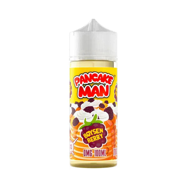 Pancake Man Series E-Liquid 100mL (Freebase) | Boysen Berry