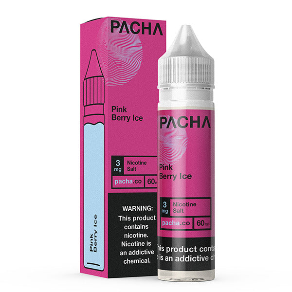 Pachamama TFN Series E-Liquid | 60mL (Freebase) Pink Berry Ice with Packaging