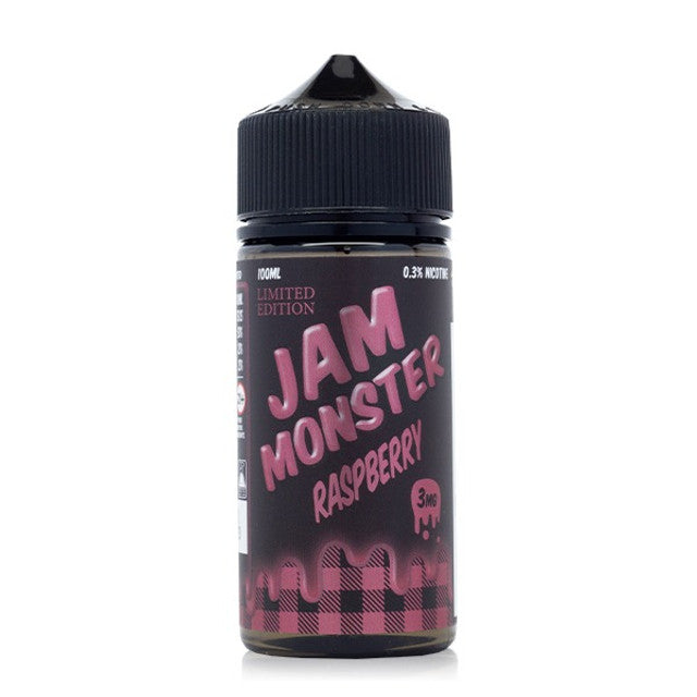 Jam Monster Original Series E-Liquid 100mL (Freebase) Raspberry