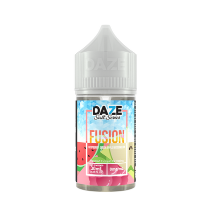 7Daze Fusion Salt Series E-Liquid 30mL (Salt Nic) | Raspberry Green Apple Watermelon Iced