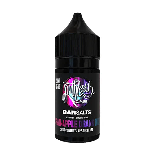 Ruthless Salt Series E-Liquid 30mL (Salt Nic) Cran-Apple Drank Ice (Freeze Edition)