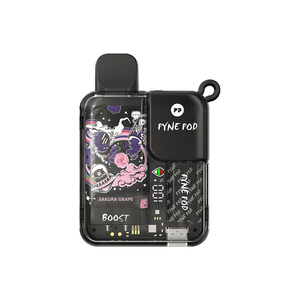 Pyne Pod Boost Disposable 8500 Puffs 10mL 50mg | MOQ | Sakura Grape