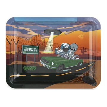 Ooze Metal Rolling Tray | Large | Space Race