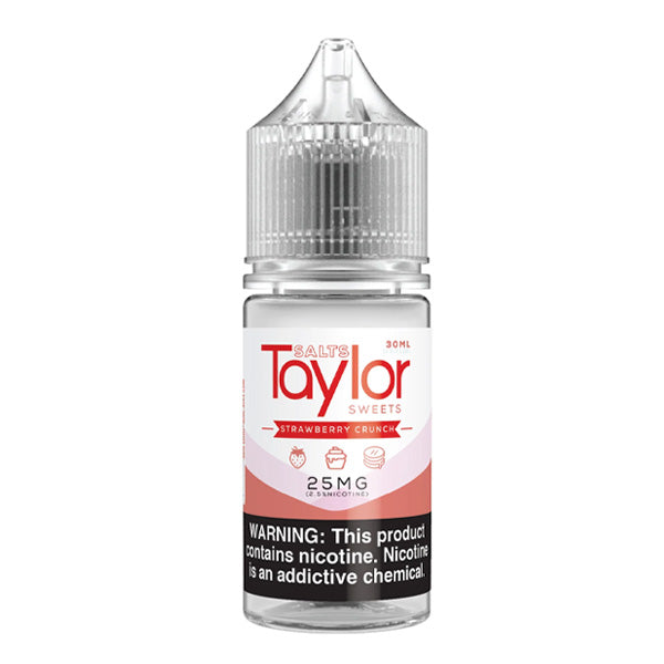 Taylor Salt Series E-Liquid 30mL (Salt Nic) | 25mg Strawberry Crunch