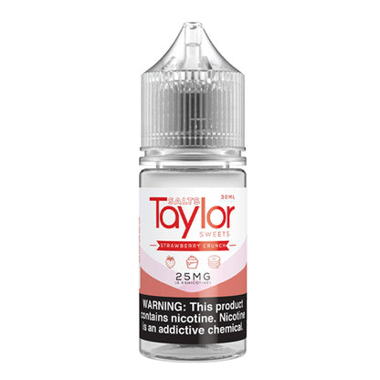 Taylor Salt Series E-Liquid 30mL (Salt Nic) | 25mg Strawberry Crunch
