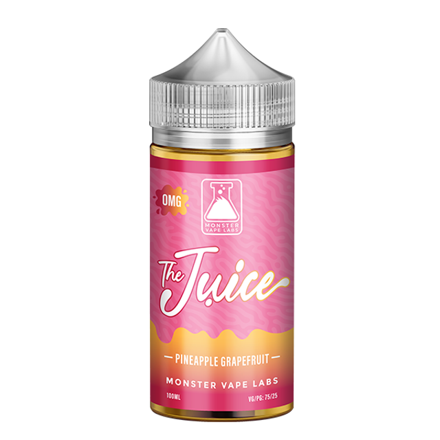 Jam Monster Juice Series E-Liquid 100mL (Freebase) Pineapple Grapefruit