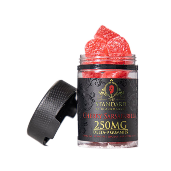 The Standard Hemp Gummies (500mg 20ct Jar) | Cherry Sarsaparilla