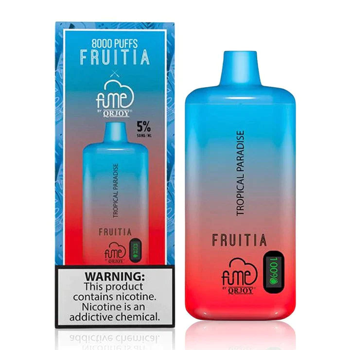 Fruita X Fume 8000 Puffs Disposable | Tropical Paradise with Packaging 