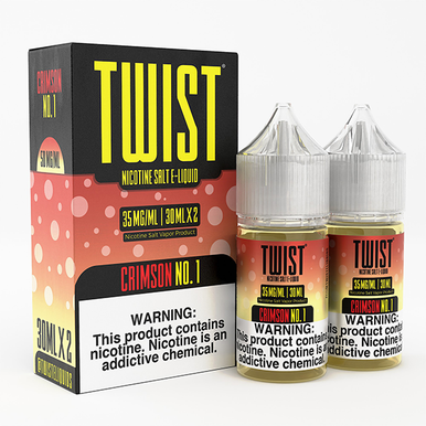 Twist Salts Series E-Liquid x2-30mL | Crimson no.1