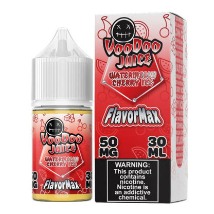 Voodoo Juice FlavorMax Salt Series E-Liquid 30mL Watermelon Cherry Ice with packaging