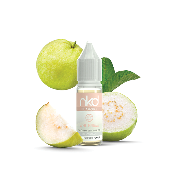 NKD Flavor Concentrate 15mL White Guava bottle