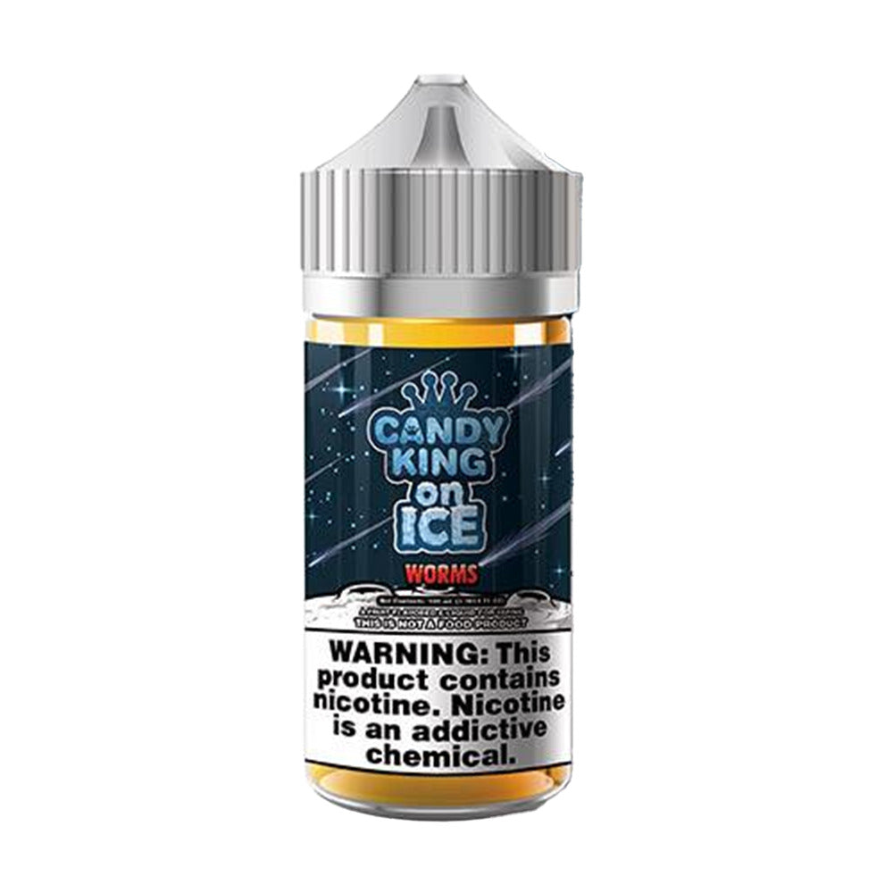 Candy King Series E-Liquid 100mL (Freebase) | 0 mg Worms Iced