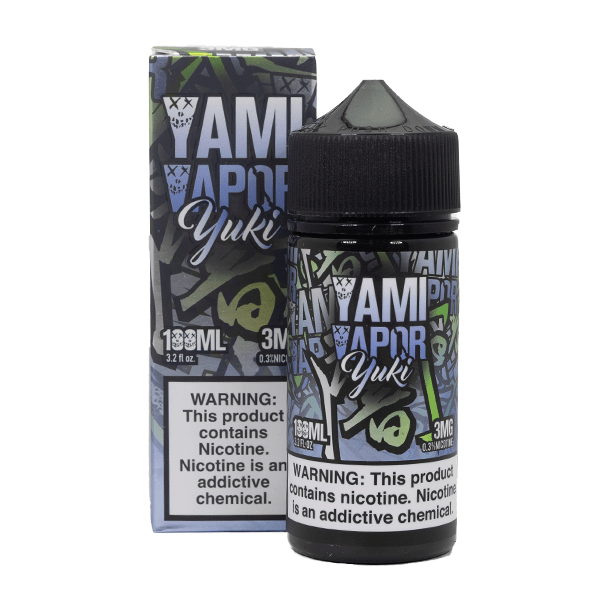 Yami Vapor Series E-Liquid 100mL | 3mg Yuki with Packaging