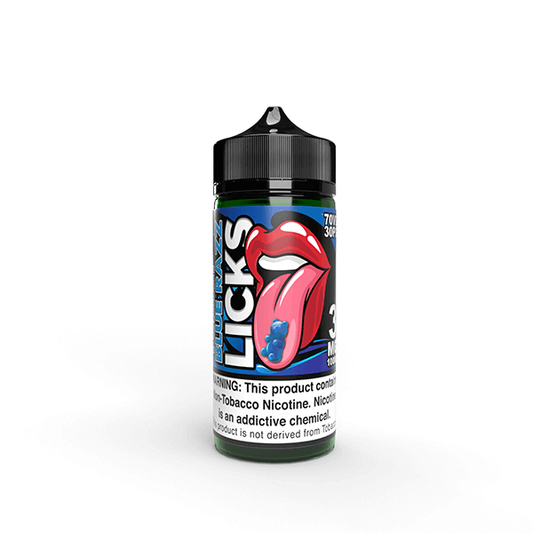 Licks TFN by Juice Roll Upz E-Liquid 100mL (Freebase) | Yummi Blue Razz