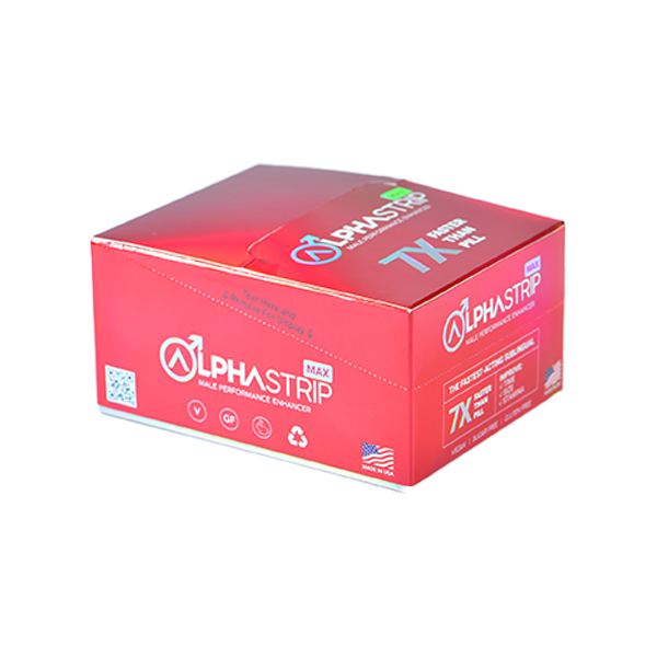 ALPHASTRIP Max – Mint Cinnamon Red Colored Single Strips