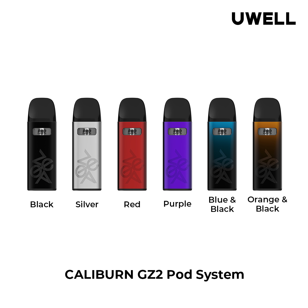 Uwell Caliburn GZ2 17W Kit (Pod System) | Stallion Stallion Marketing Uwell Caliburn GZ2 17W Kit (Pod System) | Stallion Stallion Marketing