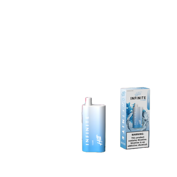 Hitt Infinite Disposable 8000 Puffs 20mL 50mg | MOQ 10 Clear with Packaging