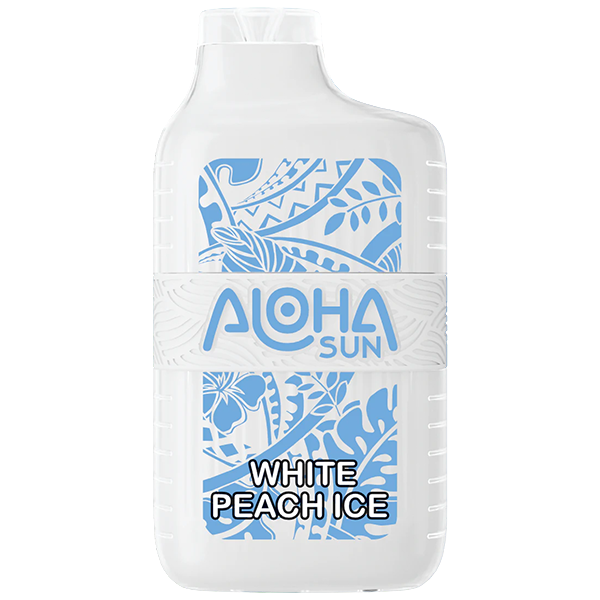 Aloha Sun TFN Disposable 7000 Puffs 15mL 50mg | MOQ 10 White Peach Ice